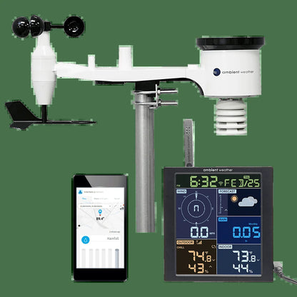 WS-1965 Residential Wi-Fi Weather Station with 9-Function Color Display